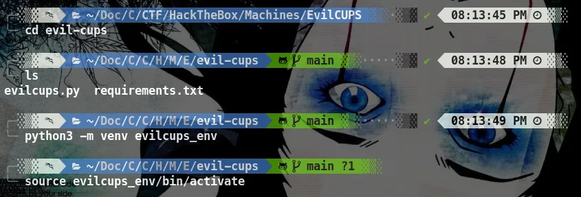 EvilCUPS yw4rf