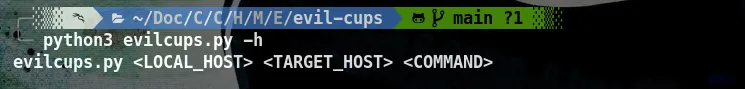 EvilCUPS yw4rf