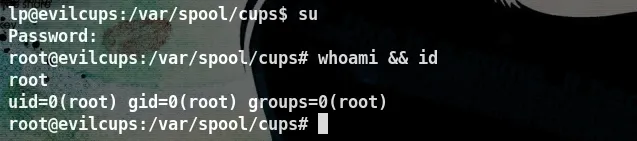 EvilCUPS yw4rf